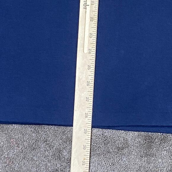 Polo Ralph Lauren MenXL TG Blue Double-knit 1/4Zip Pullover Mockneck Sweater - Picture 10 of 10